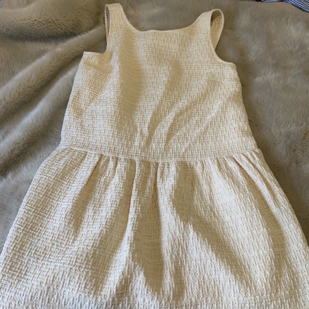 Sezane Robe Dress in Cream